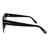 【訳あり】TOM FORD SUNGLASSES TF0712D 01A 49 GREY BLACK トムフォード サングラス アジアンフィット メガネ 眼鏡 UVカット メンズ レディース グレー ブラック