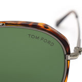 TOM FORD SUNGLASSES ASIAN FIT SUNGLASSES TF749 54N 60 Vittorio GREEN HAVANA GUNMETAL トムフォード サングラス アジアンフィット アイウェア メガネ 眼鏡 UVカット 紫外線カット グリーン ハバナ ガンメタル