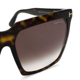 【訳あり】TOM FORD SUNGLASSES TF0764 52K 58 GREY HAVANA トムフォード サングラス アジアンフィット メガネ 眼鏡 UVカット メンズ レディース グレー ハバナ