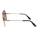 TOM FORD SUNGLASSES TF0818 28E 60 BROWN ROSEGOLD トムフォード サングラス ノーズパット メガネ 眼鏡 UVカット 紫外線カット メンズ レディース ブラウン ローズゴールド