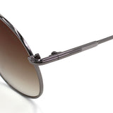 TOM FORD SUNGLASSES TF0825 14G 62 BROWN SILVER トムフォード サングラス ノーズパット メガネ 眼鏡 UVカット 紫外線カット メンズ レディース ブラウン シルバー
