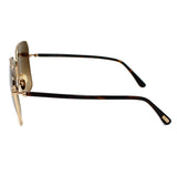 TOM FORD SUNGLASSES FT0839 52F 62 BROWN ROSE GOLD トムフォード サングラス ノーズパッド メガネ 眼鏡 UVカット 紫外線カット メンズ レディース ブラウン ローズゴールド