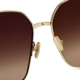 TOM FORD SUNGLASSES FT0839 52F 62 BROWN ROSE GOLD トムフォード サングラス ノーズパッド メガネ 眼鏡 UVカット 紫外線カット メンズ レディース ブラウン ローズゴールド