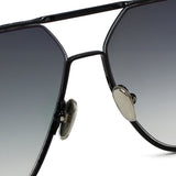 TOM FORD SUNGLASSES TF0852 01B 61 GREY BLACK トムフォード サングラス ノーズパット メガネ 眼鏡 UVカット 紫外線カット メンズ レディース グレー ブラック