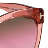 TOM FORD SUNGLASSES TF0870F 74F 57 PINK CLEAR トムフォード サングラス アジアンフィット メガネ 眼鏡 UVカット 紫外線カット レディース ピンク クリア