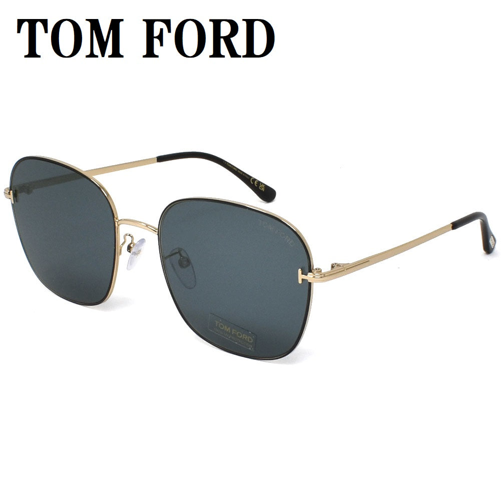 TOM FORD SUNGLASSES ASIAN FIT SUNGLASSES TF888-K 01A 59 GRAYBLUE