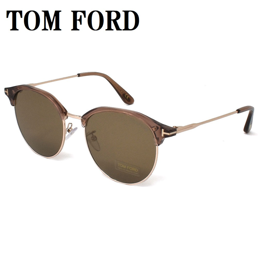 TOM FORD SUNGLASSES ASIAN FIT SUNGLASSES TF889-K 45E 55 BROWN