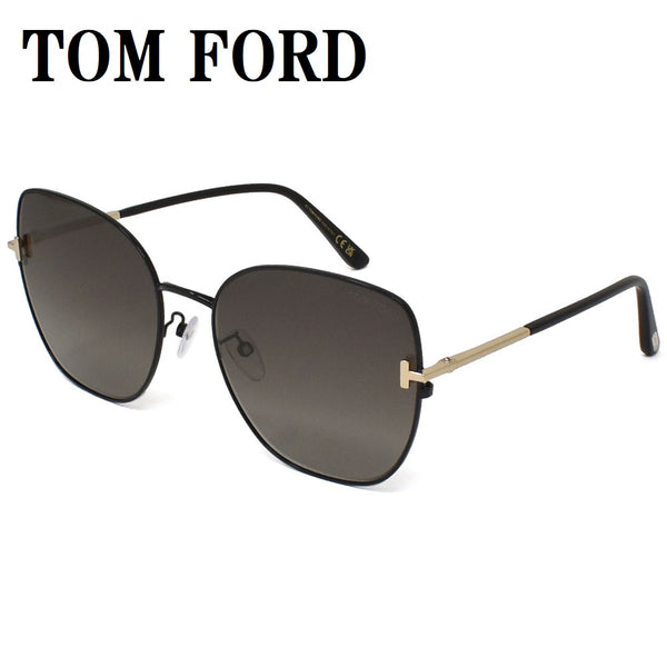 TOM FORD SUNGLASSES ASIAN FIT SUNGLASSES TF895-K 01F 61 BROWN 