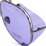 TOM FORD SUNGLASSES TF0900 14Y 62 PURPLE SILVER トムフォード サングラス ノーズパット サイドシールド メガネ 眼鏡 UVカット 紫外線カット メンズ レディース パープル シルバー