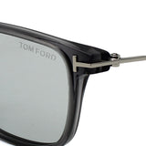 TOM FORD SUNGLASSES TF1042D 12A 52 L.GREY GREY CLEAR トムフォード サングラス アジアンフィット メガネ 眼鏡 UVカット 紫外線カット メンズ レディース ライトグレー グレー クリア