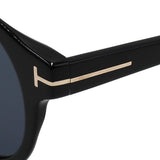 TOM FORD SUNGLASSES ASIAN FIT FT1053K 01A 53 GREY BLACK トムフォード サングラス アジアンフィット メガネ 眼鏡 UVカット 紫外線カット メンズ レディース グレー ブラック