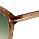 TOM FORD SUNGLASSES ASIAN FIT FT1054K 45P 59 GREEN BROWN CLEAR トムフォード サングラス アジアンフィット メガネ 眼鏡 UVカット 紫外線カット メンズ レディース グリーン ブラウン クリア