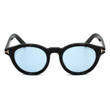 TOM FORD SUNGLASSES ASIAN FIT FT1123D 01A 49 BLUE BLACK トムフォード サングラス アジアンフィット メガネ 眼鏡 UVカット 紫外線カット メンズ レディース ブルー ブラック