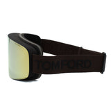 TOM FORD EYEWEAR SNOW GOGGLES FT1124S 05C 00 MATTE BLACK トムフォード スキー ゴーグル スノーボード スノボ アウトドア UVカット 紫外線カット メンズ レディース マットブラック