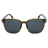 TOM FORD SUNGLASSES ASIAN FIT FT1130K 98A 56 GREY KHAKI CLEAR トムフォード サングラス アジアンフィット メガネ 眼鏡 UVカット 紫外線カット メンズ レディース グレー カーキ クリア