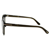 TOM FORD SUNGLASSES ASIAN FIT FT1130K 98A 56 GREY KHAKI CLEAR トムフォード サングラス アジアンフィット メガネ 眼鏡 UVカット 紫外線カット メンズ レディース グレー カーキ クリア