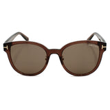 TOM FORD SUNGLASSES ASIAN FIT FT1137K 48E 55 BROWN CLEAR トムフォード サングラス アジアンフィット メガネ 眼鏡 UVカット 紫外線カット メンズ レディース ブラウン クリア