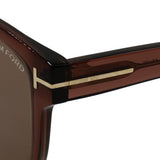 TOM FORD SUNGLASSES ASIAN FIT FT1137K 48E 55 BROWN CLEAR トムフォード サングラス アジアンフィット メガネ 眼鏡 UVカット 紫外線カット メンズ レディース ブラウン クリア