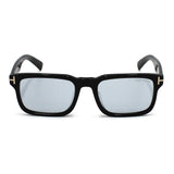 TOM FORD SUNGLASSES ASIAN FIT FT1148D 01A 53 L.GREY S.BLACK トムフォード サングラス アジアンフィット メガネ 眼鏡 UVカット 紫外線カット メンズ レディース ライトグレー シャイニーブラック