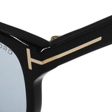 TOM FORD SUNGLASSES ASIAN FIT FT1148D 01A 53 L.GREY S.BLACK トムフォード サングラス アジアンフィット メガネ 眼鏡 UVカット 紫外線カット メンズ レディース ライトグレー シャイニーブラック