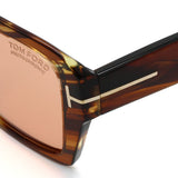 TOM FORD SUNGLASSES TF1153 55E 56 CORAL HAVANA トムフォード サングラス グローバルフィット メガネ 眼鏡 UVカット 紫外線カット メンズ レディース 偏光レンズ コーラル ハバナ