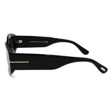 TOM FORD SUNGLASSES ASIAN FIT TF1187F 01A 54 GREY BLACK トムフォード サングラス アジアンフィット メガネ 眼鏡 UVカット 紫外線カット メンズ レディース グレー ブラック