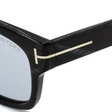 TOM FORD SUNGLASSES ASIAN FIT TF1232D 63A 55 L.GREY BLACK トムフォード サングラス アジアンフィット メガネ 眼鏡 UVカット 紫外線カット メンズ レディース ライトグレー ブラック ササ柄
