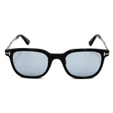 TOM FORD SUNGLASSES ASIAN FIT TF1233D 01A 52 L.GREY BLACK トムフォード サングラス アジアンフィット メガネ 眼鏡 UVカット 紫外線カット メンズ レディース ライトグレー ブラック