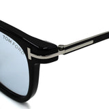 TOM FORD SUNGLASSES ASIAN FIT TF1233D 01A 52 L.GREY BLACK トムフォード サングラス アジアンフィット メガネ 眼鏡 UVカット 紫外線カット メンズ レディース ライトグレー ブラック