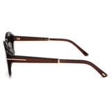 TOM FORD SUNGLASSES TF1246K 45A 54 GREY CLEAR BROWN トムフォード サングラス アジアンフィット メガネ 眼鏡 UVカット 紫外線カット メンズ レディース グレー クリアブラウン