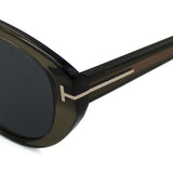 TOM FORD SUNGLASSES TF1246K 57A 54 GREY CLEARGREY トムフォード サングラス アジアンフィット メガネ 眼鏡 UVカット 紫外線カット メンズ レディース グレー クリアグレー