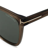TOM FORD SUNGLASSES TF1286K 45A 56 GREY CLEAR BROWN トムフォード サングラス アジアンフィット メガネ 眼鏡 UVカット 紫外線カット メンズ レディース グレー クリアブラウン