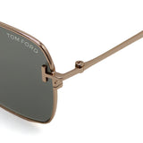 TOM FORD SUNGLASSES TF1291K 28A 60 GREY ROSEGOLD BROWN トムフォード サングラス アジアンフィット メガネ 眼鏡 UVカット 紫外線カット メンズ レディース ローズゴールド ブラウン