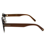TOM FORD SUNGLASSES TF1292K 45A 54 GREY CLEAR BROWN トムフォード サングラス アジアンフィット メガネ 眼鏡 UVカット 紫外線カット メンズ レディース グレー クリアブラウン