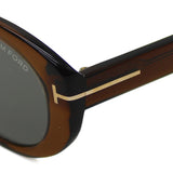 TOM FORD SUNGLASSES TF1292K 45A 54 GREY CLEAR BROWN トムフォード サングラス アジアンフィット メガネ 眼鏡 UVカット 紫外線カット メンズ レディース グレー クリアブラウン