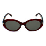 TOM FORD SUNGLASSES TF1293K 69A 54 GREY CLEAR BORDEAUX トムフォード サングラス アジアンフィット メガネ 眼鏡 UVカット 紫外線カット メンズ レディース グレー クリアボルドー