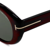 TOM FORD SUNGLASSES TF1293K 69A 54 GREY CLEAR BORDEAUX トムフォード サングラス アジアンフィット メガネ 眼鏡 UVカット 紫外線カット メンズ レディース グレー クリアボルドー