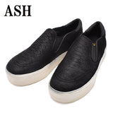 ASH Jungle FW14S 102206 007 Black 37 38 39 40 アッシュ ジャングル スリッポン スニーカー シューズ 靴 おしゃれ レディース ブラック