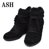 ASH Bowie FW14S 93681 012 Black 37 38 39 40 アッシュ ボウイ ブーツ 厚底 ヒール スニーカー おしゃれ レディース ブラック