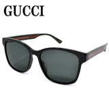 日本正規品 GUCCI SUNGLASSES ASIAN FIT GG0417SK 001 GREY BLACK グッチ サングラス アジアンフィット 眼鏡 UVカット 紫外線カット メンズ レディース グレー ブラック