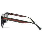 日本正規品 GUCCI SUNGLASSES ASIAN FIT GG0417SK 001 GREY BLACK グッチ サングラス アジアンフィット 眼鏡 UVカット 紫外線カット メンズ レディース グレー ブラック
