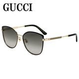 日本正規品 GUCCI SUNGLASSES ASIAN FIT GG0589SK 001 GREY BLACK GOLD グッチ サングラス アジアンフィット 眼鏡 UVカット 紫外線カット メンズ レディース グレー グラデーション ブラック ゴールド
