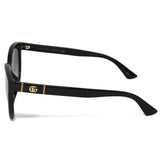 国内正規品 GUCCI SUNGLASSES ASIAN FIT 56㎜ GG0636SK 001 GRAY BLACK グッチ サングラス アジアンフィット アイウェア 眼鏡 UVカット グレー ブラック