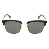 日本正規品 GUCCI SUNGLASSES ASIAN FIT GG0697S 001 GREY BLACK グッチ サングラス アジアンフィット 眼鏡 UVカット 紫外線カット メンズ レディース グレー ブラック