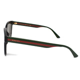 日本正規品 GUCCI SUNGLASSES ASIAN FIT GG0848SK 001 GREY BLACK グッチ サングラス アジアンフィット UVカット 紫外線カット メンズ レディース グレー ブラック