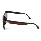 日本正規品 GUCCI SUNGLASSES ASIAN FIT GG0855SK 001 GREY BLACK グッチ サングラス アジアンフィット UVカット 紫外線カット メンズ レディース グレー ブラック