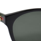 日本正規品 GUCCI SUNGLASSES ASIAN FIT GG0855SK 001 GREY BLACK グッチ サングラス アジアンフィット UVカット 紫外線カット メンズ レディース グレー ブラック