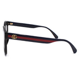 国内正規品 GUCCI SUNGLASSES ASIAN FIT GG0855SK 002 GRAY BLACK グッチ サングラス アジアンフィット アイウェア メガネ 眼鏡 UVカット 紫外線カット グレー ブラック