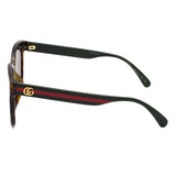 日本正規品 GUCCI SUNGLASSES ASIAN FIT GG0855SK 003 BROWN HAVANA グッチ サングラス アジアンフィット UVカット 紫外線カット メンズ レディース ブラウン ハバナ