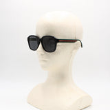 日本正規品 GUCCI SUNGLASSES ASIAN FIT GG0929SA 001 GREY BLACK グッチ サングラス アジアンフィット UVカット 紫外線カット メンズ レディース グレー ブラック